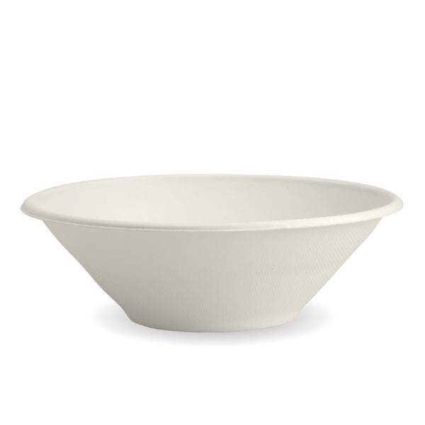 Bowl Round 32oz BioCane White - BioPak