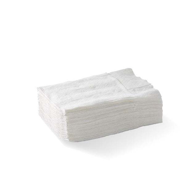 Napkin 1 Ply (For Compact Dispenser) White - BioDispenser