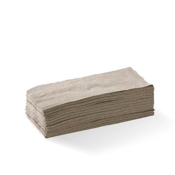 Lunch Napkin 2 Ply (1/8 Fold) Natural - BioNapkin