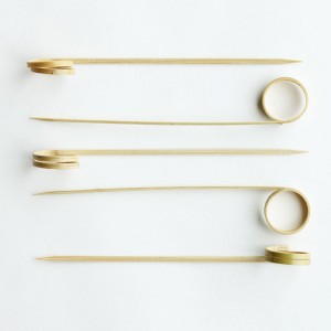 Side Twist Bamboo Skewer 12cm - Epicure