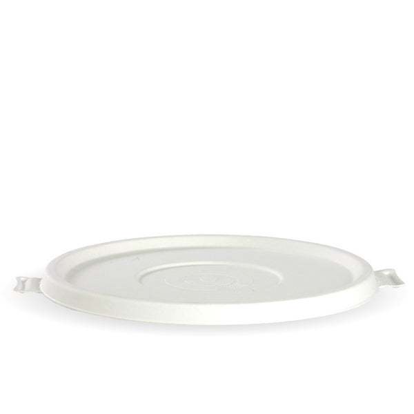 Lid for BioCane Bowls 24, 32 & 40oz White - BioPak