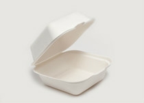 Clam Tray Sugar Cane 15x15cm, Pack 50 - Vegware