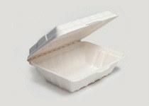 Clam Tray Sugar Cane 18x14cm, Carton 500 - Vegware