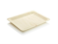 Pine tray 26.5 x 21.5 x 3cm Large, Pack 100 - Vegware