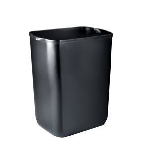 Wall Mount Bin 23L - Black, 23L Capacity - Matthews