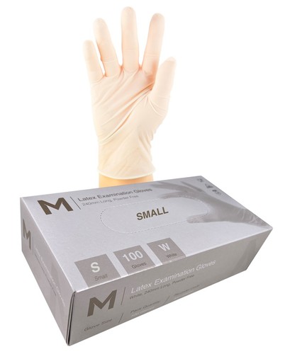 Latex Gloves Powderfree SMALL - Matthews