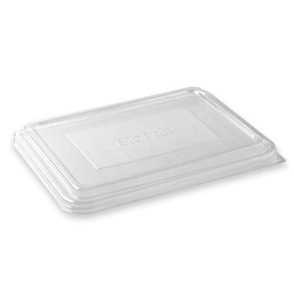 2 and 3 Compartment RPET Takeaway Lid Natural - BioPak