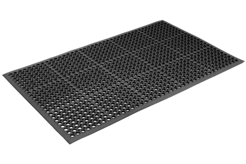 Safety Cushion Mat 1500 x 900mm Black - AMS