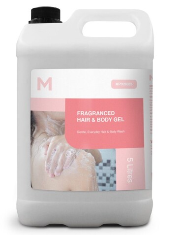 Fragranced Hair & Body Gel - White, 5L Refill Bottle - Matthews