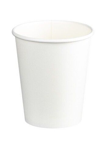 Double Wall Universal PE Paper Hot Cups - White, 8oz, 280ml  - Matthews