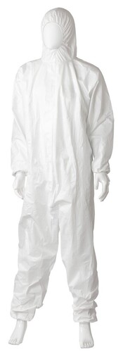 Microporous Coverall Type 5/6 - White, S, 55gsm *Water Resistant Coverall - Matthews