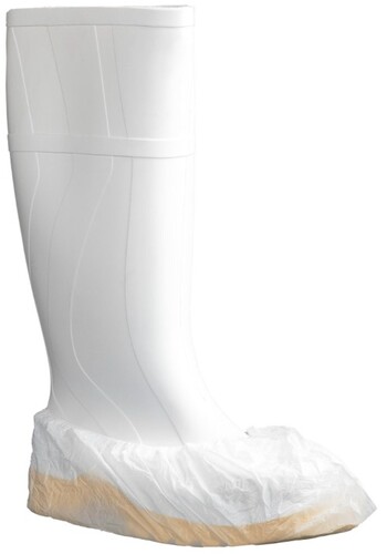 Polyethylene Shoe Covers - White, 200mm x 400mm, 3.5g - Matthews