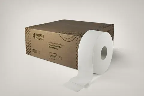 Jumbo Rolls Bamboo 2ply 300m - Bamboo Paper