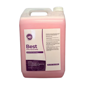 HD Best Gentle Pink Hand Soap 5Ltr - Hygiene Direct