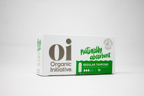 Tampons Regular Pack Of 16 Case Of 12 - Oi Organic